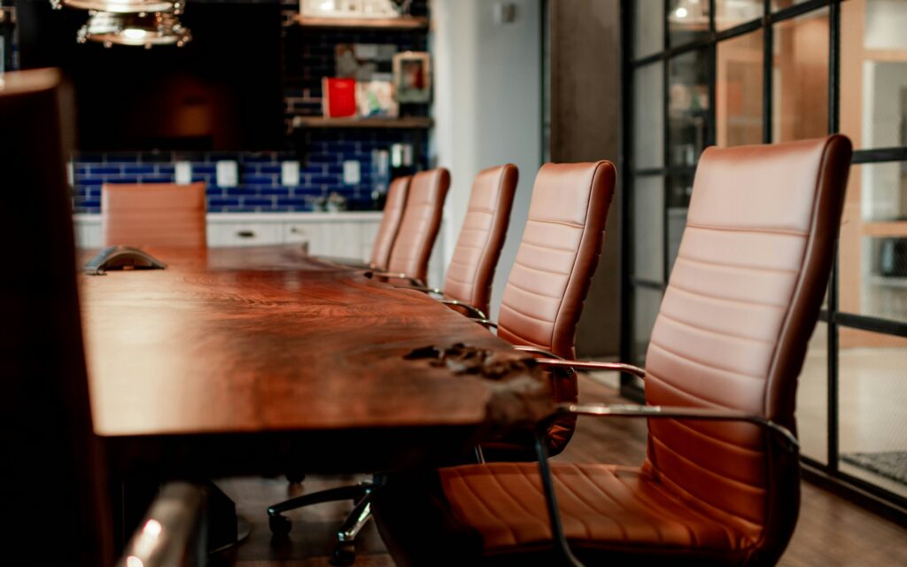 seat for board members